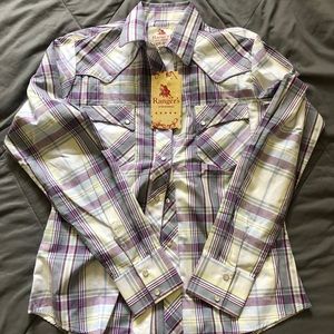 Rangers Women Western Blouse